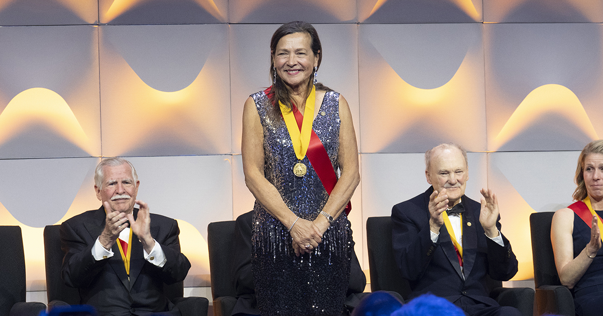 Naomi Halas, Ph.D., HON '07, '80, has achieved great things since her time as a chemistry major at La Salle. 
