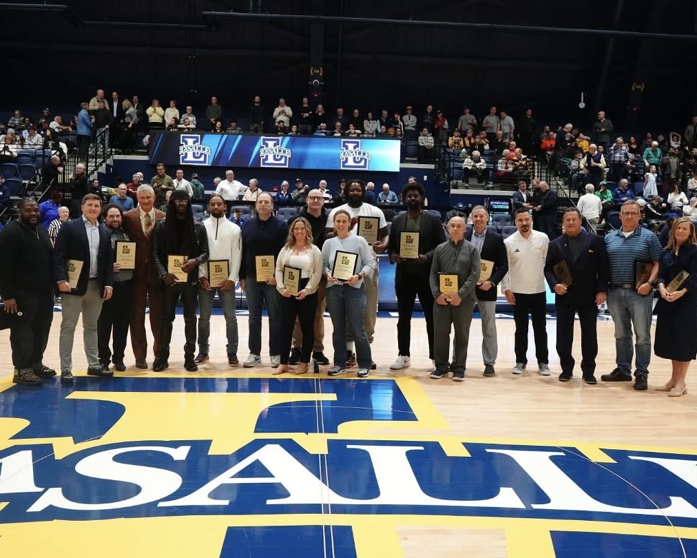 Image of the Hall of Athletes class. 