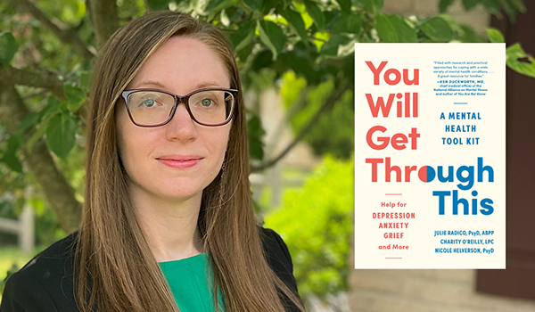 With a shortage of healthcare professionals that leads to long wait times, Julie Radico, Psy.D., ABPP, ’06, is hoping her new book will give individuals access to self-help techniques.