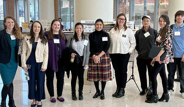 La Salle representatives at 2024 Community-Driven Research Day (CDRD)