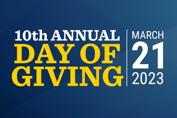 10th annual Day of Giving - March 21, 2023