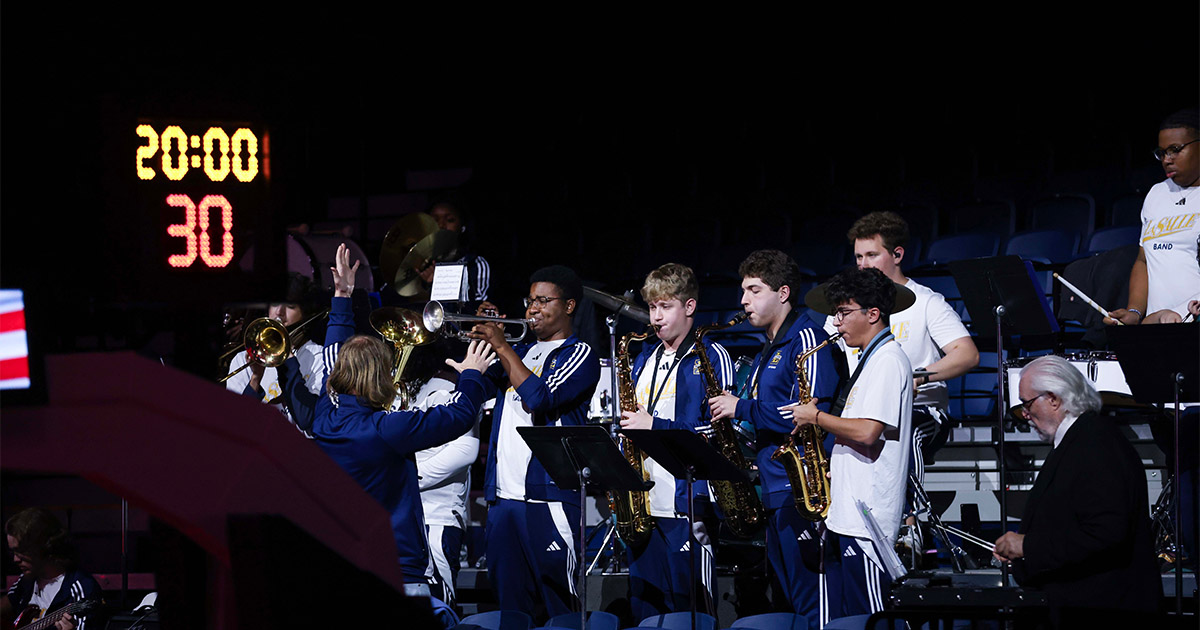 La Salle University's Pep Band 