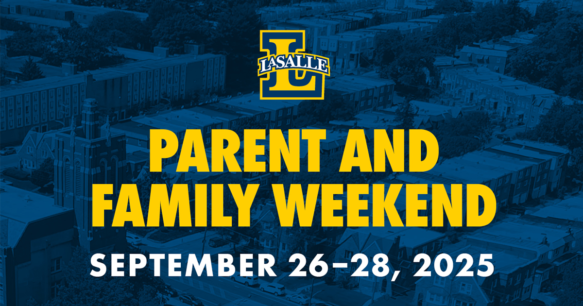 Parent and Family Weekend Sept. 26-28, 2025