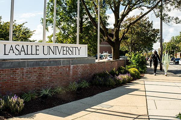 Image of La Salle University's campus.