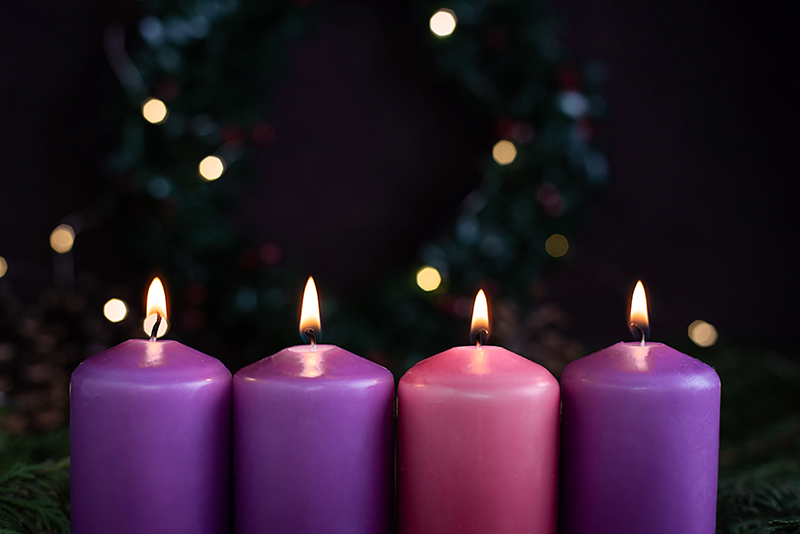 Image of holiday candles